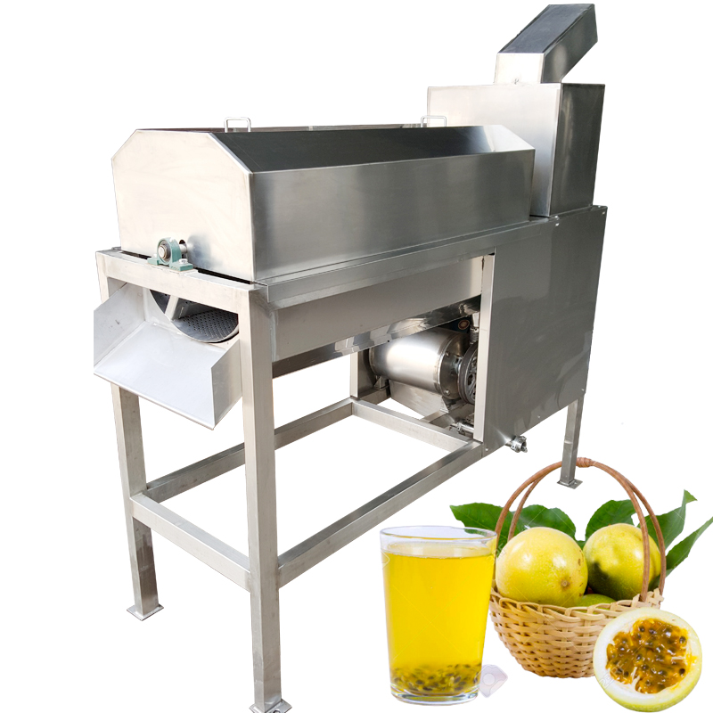 Passion fruit juice seeds extractor machine