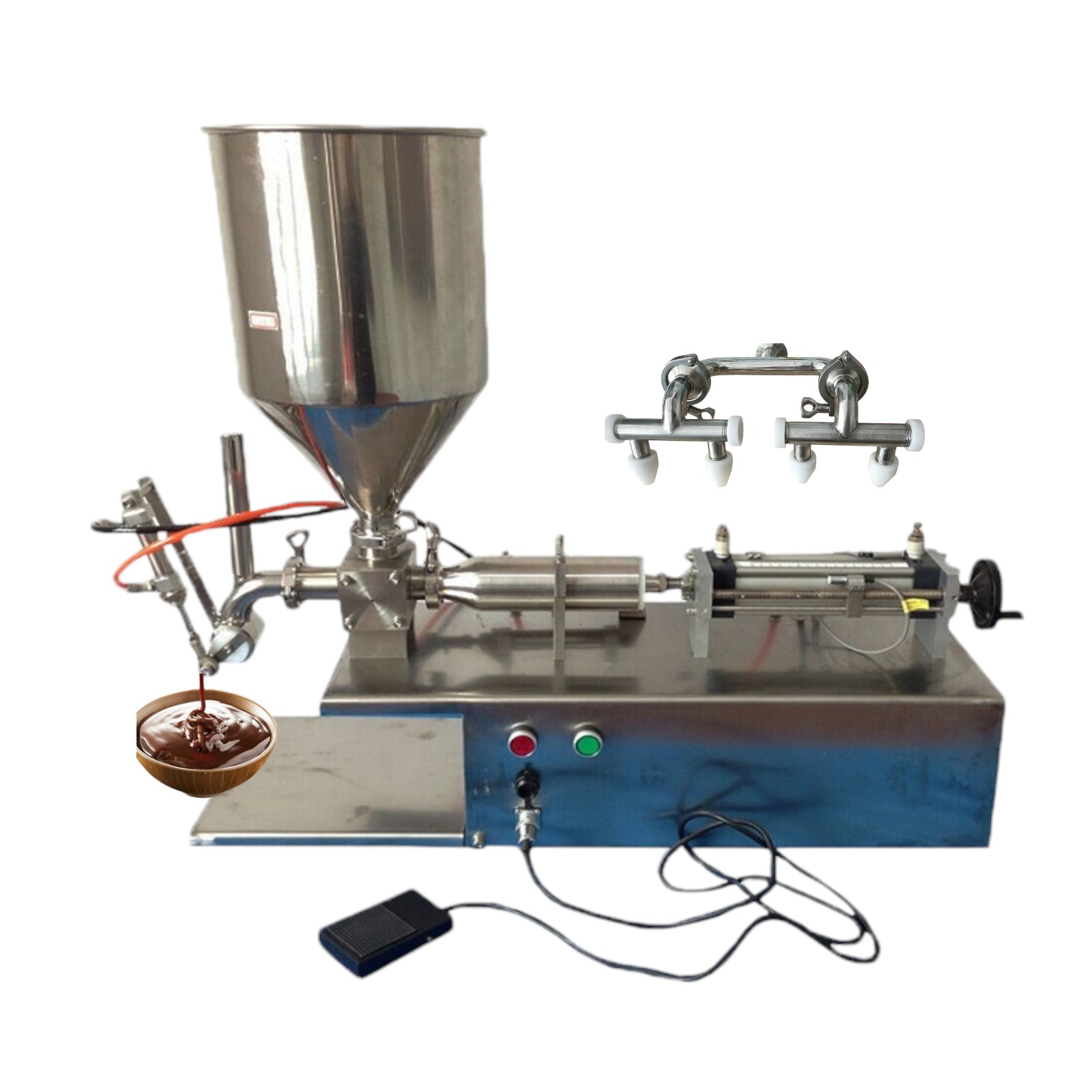 Multifunctional cake filling machine