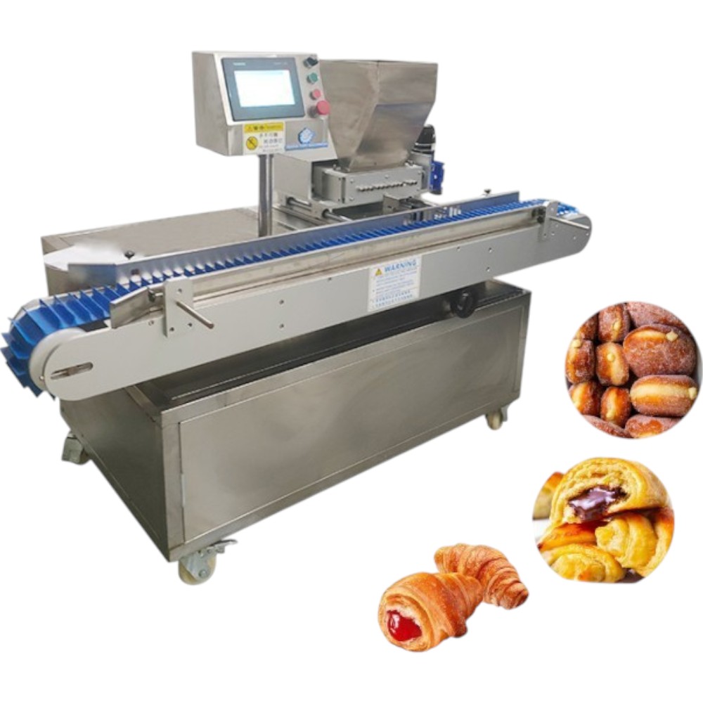 Multifunctional Bread Cake and Egg Roll Stuffing Machine